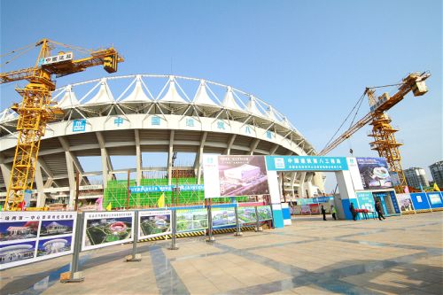 軍運會執委會主任楊劍調研武漢體育中心軍運會場館建設(圖4)