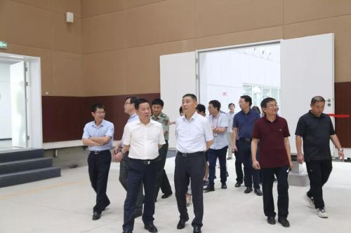 張世華現場調研加快軍運會主媒體中心后期建設(圖3)