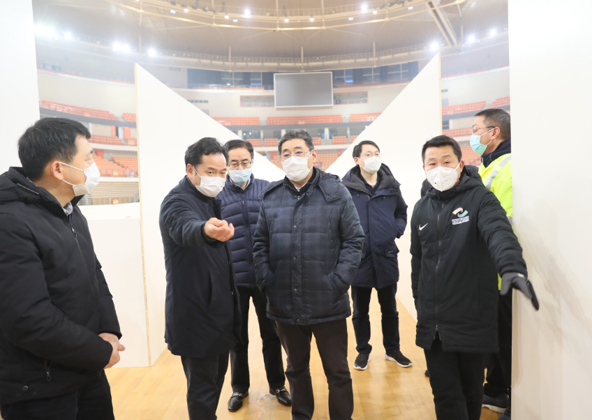日夜趕織生命之網 武漢體育中心“方艙醫院”建設完成 彭浩要求同時間賽跑與病魔較量(圖7)
