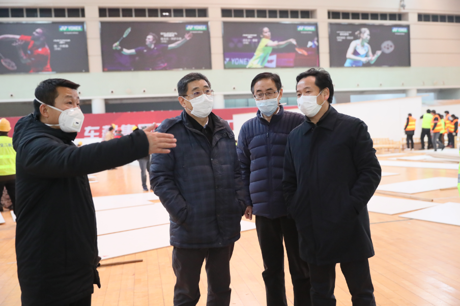 日夜趕織生命之網 武漢體育中心“方艙醫院”建設完成 彭浩要求同時間賽跑與病魔較量(圖8)